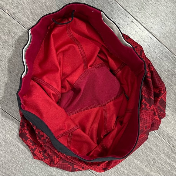 Lululemon What The Sport Short Mini Ziggy Snake Red Tide Cranberry 4 Run Gym - Picture 13 of 16